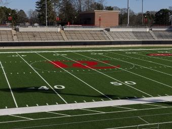  College Stadium photo of empty Field 76